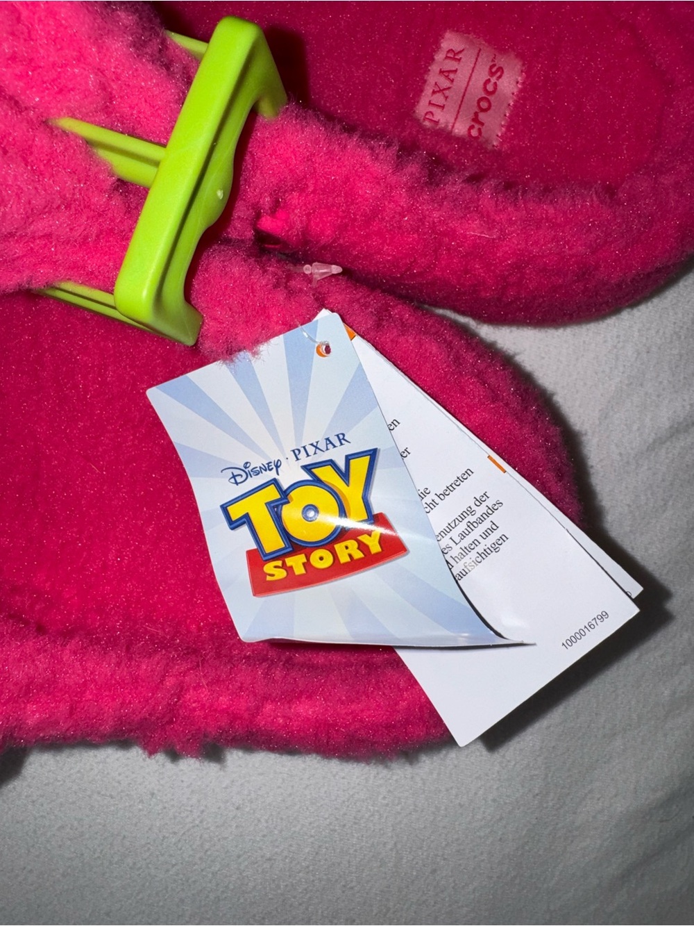 NWT Toy Story Lotso Men’s Crocs - Picture 2 of 8